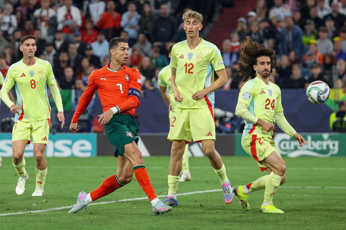 Cristiano Ronaldo doma a Yamal, el gran señalado de España, las burlas de CR7 y tristeza de Lamine tras perder ante Portugal