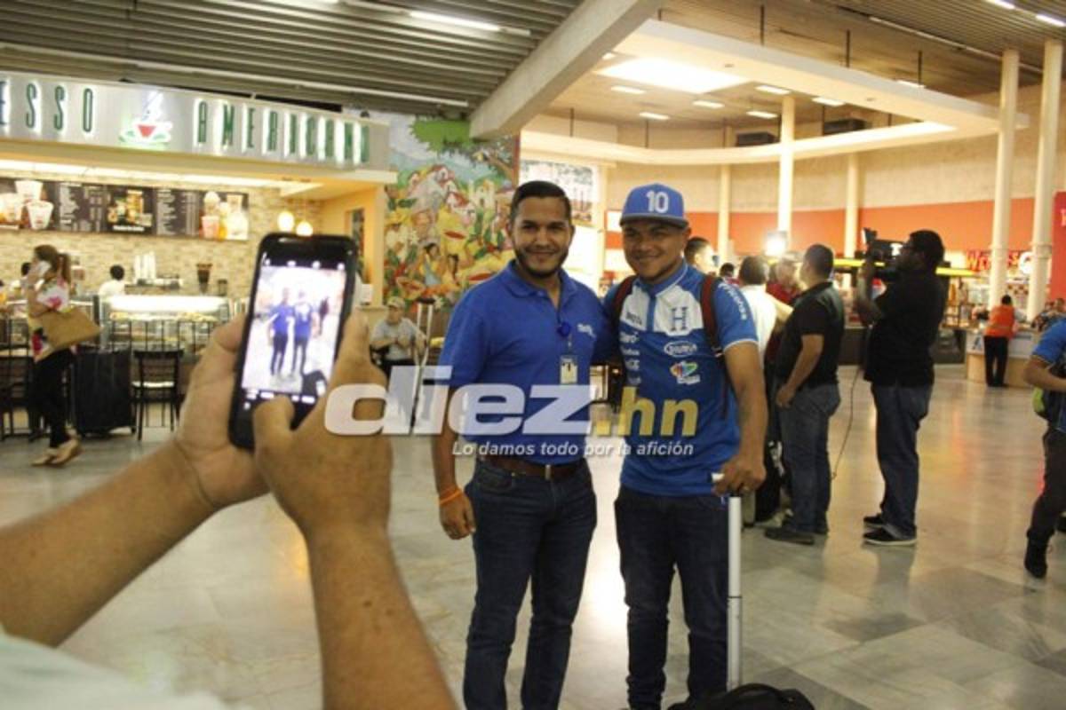 Las curiosas imágenes del viaje de la Selección de Honduras a Fort Myers