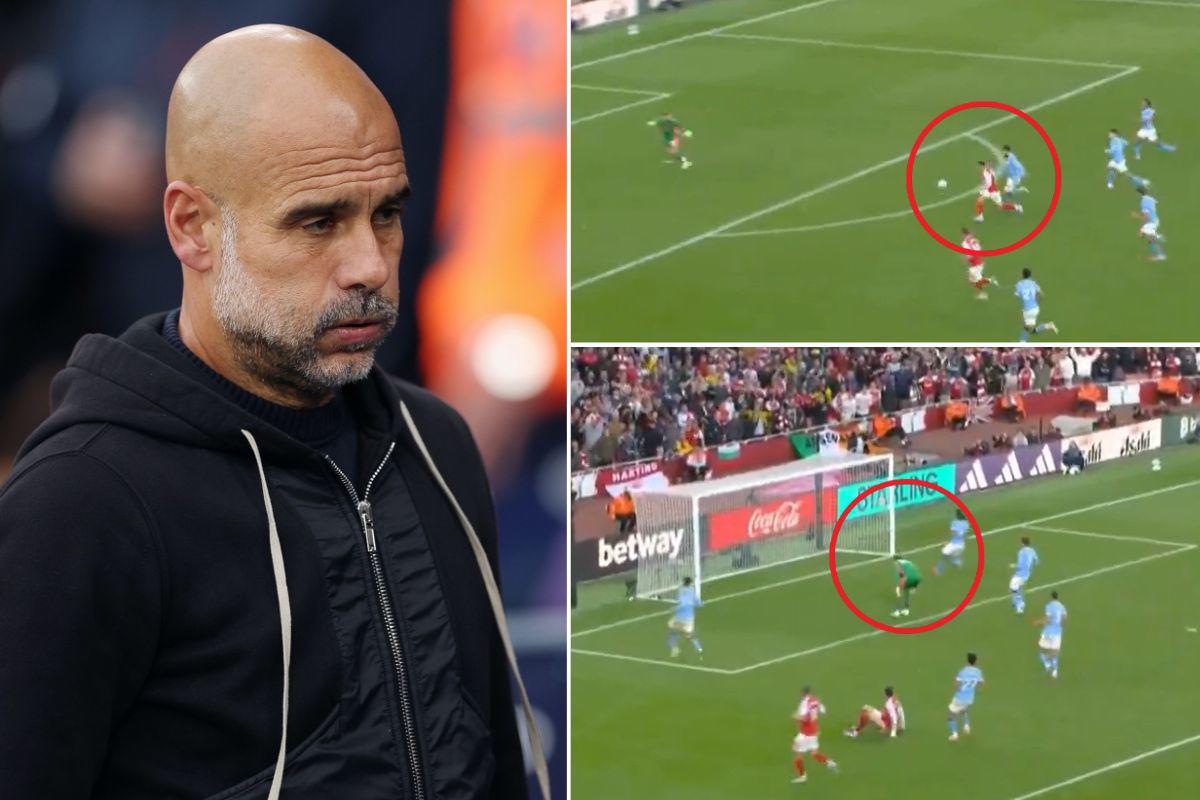 ¡Duro golpe para Guardiola! Arsenal le arrebató el triunfo al City en los últimos minutos con un golazo de Martinelli