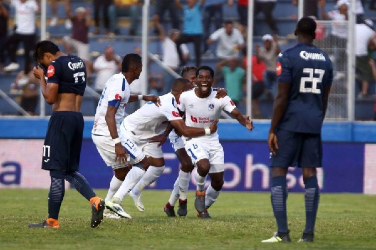 Olimpia venciÃ³ el domingo a Motagua 0-1 en el estadio Nacional quedÃ¡ndose con el clÃ¡sico nacional