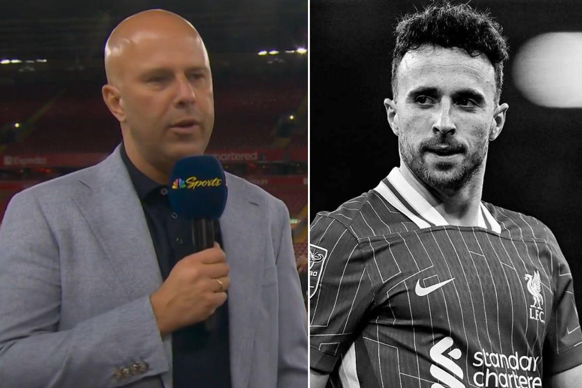 Técnico del Liverpool sorprendió con su frase sobre Diogo Jota tras el triunfo: Le dije a mis jugadores después del partido...