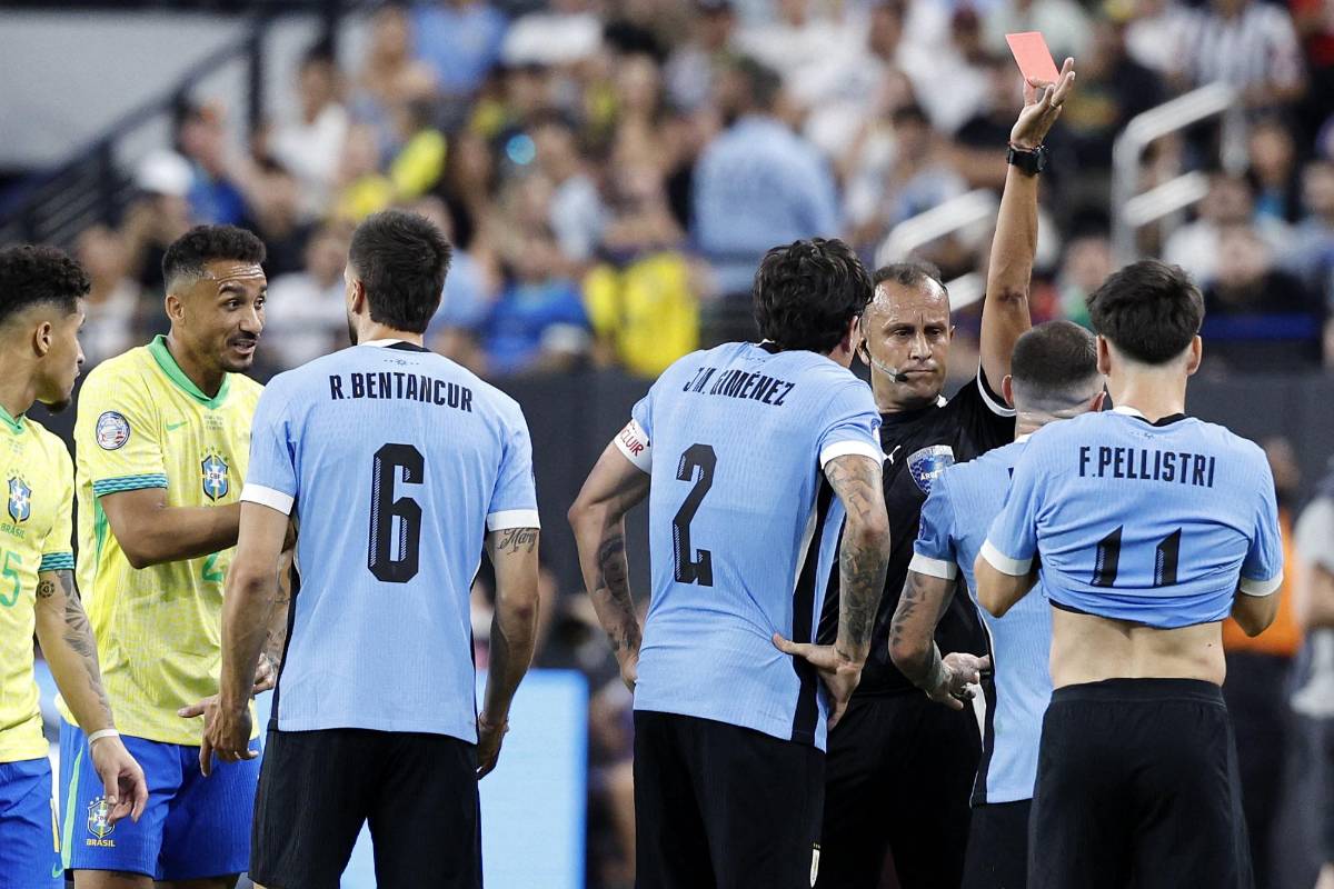 El gran villano de Brasil en la eliminación de Copa América, lágrimas en el festejo de Uruguay y así fue captado Vinicius