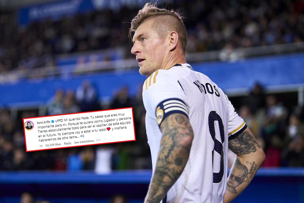 Toni Kroos y el sucesor de su histórico número 8 en Real Madrid: ¡el alemán se lo entrega!