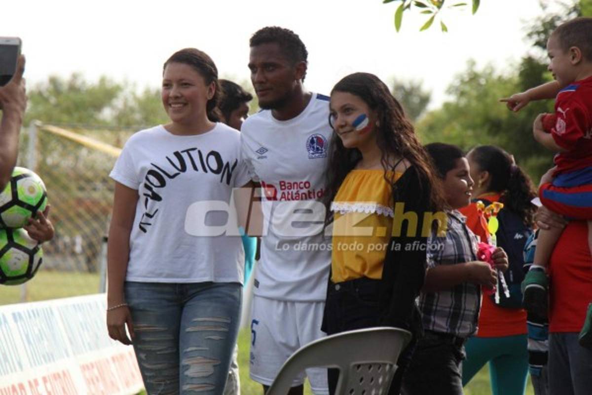 NO SE VIO EN TV: Olimpia causa locura en Jesús de Otoro; Costly y Bengtson asediados