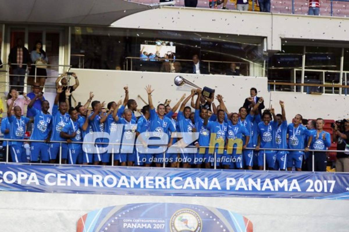 ¡A LO GRANDE! Así celebró Honduras el título de Copa Centroamericana
