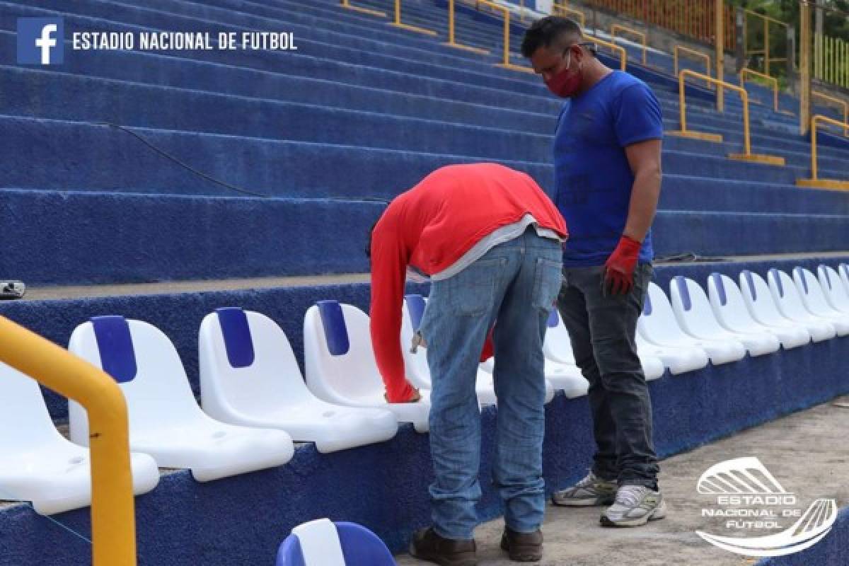 Nicaragua comienza a modernizar su estadio Nacional en Managua y le instala butacas