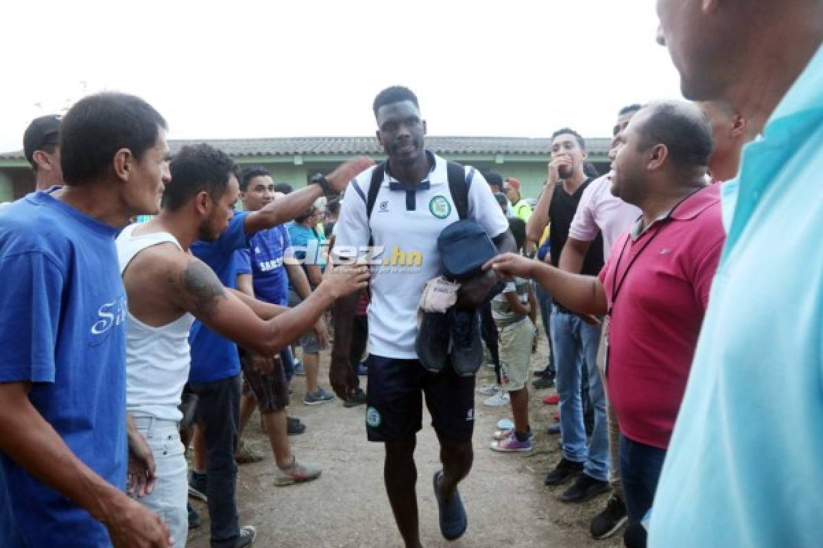 ¡Qué dolor! Los jugadores del Juticalpa y su sufrimiento tras el descenso