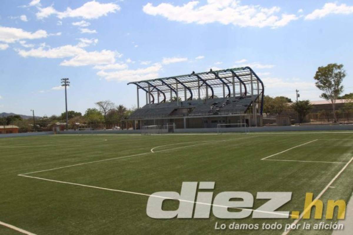 Las cinco canchas de fútbol 11 que son sintéticas en Choluteca