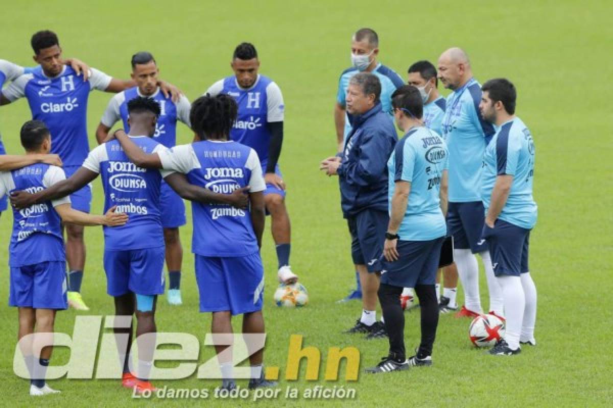 Reconciliación entre Kervin Arriaga y Diego Rodríguez: El entrenamiento de Honduras con la llegada de nuevos integrantes