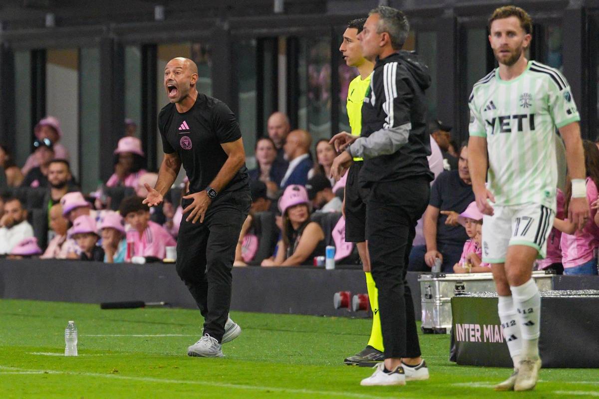 Joseph Rosales dejó en el suelo a Messi, Leo anotó gol histórico y el enfado de Mascherano en el Inter Miami - Austin FC
