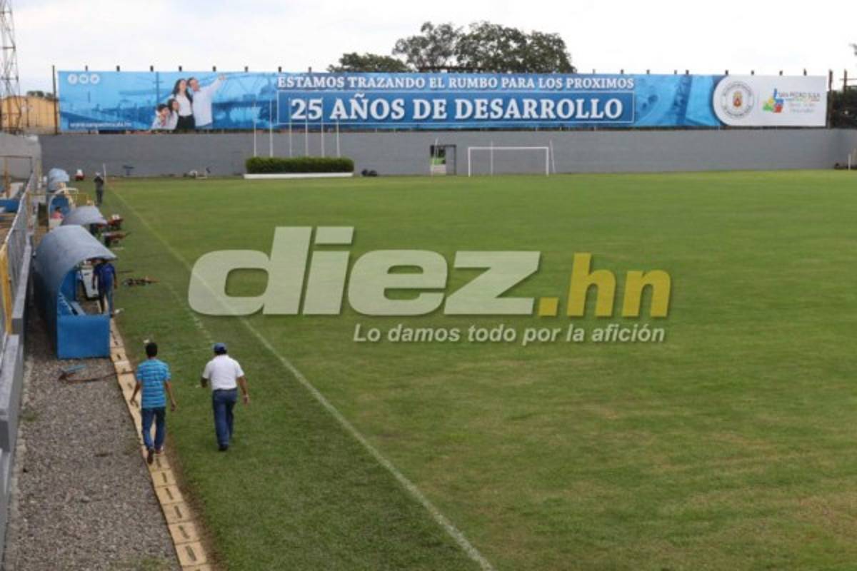 Así le han cambiado la cara al estadio Morazán a cinco días de enfrentar a Costa Rica