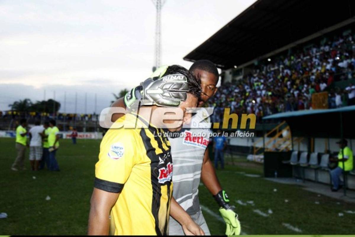 Estas son las mejores fotos que dejó las semifinales del fútbol de Honduras