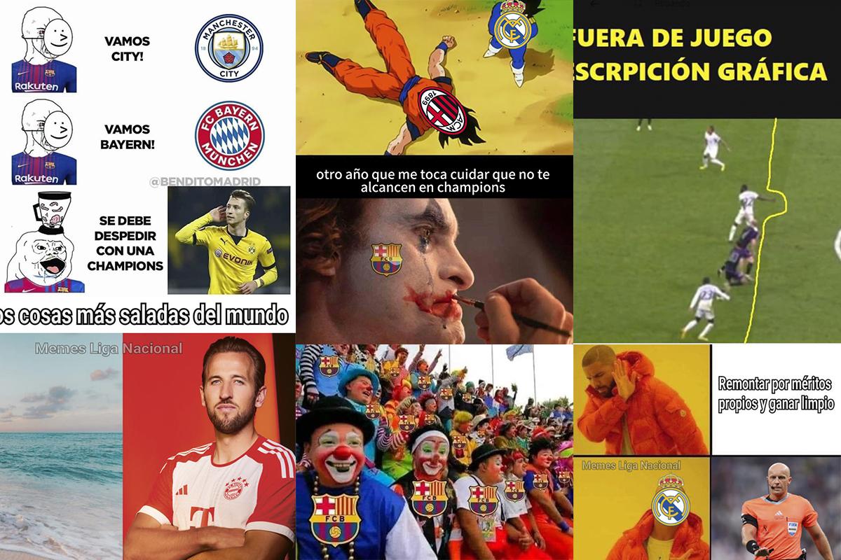 Real Madrid despachó al Bayern de la Champions y estallaron los memes: ¡burlas al Barcelona!