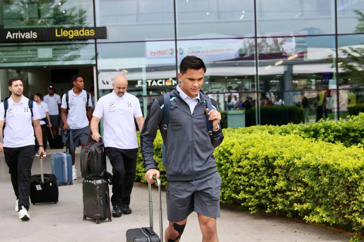 Caras tristes y no hablaron con la prensa: así fue la llegada de Honduras a Palmerola