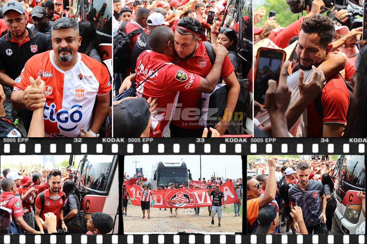 La invasión roja que hubo en Choluteca para la “final” entre UPN y Vida por el no descenso en la Liga Nacional