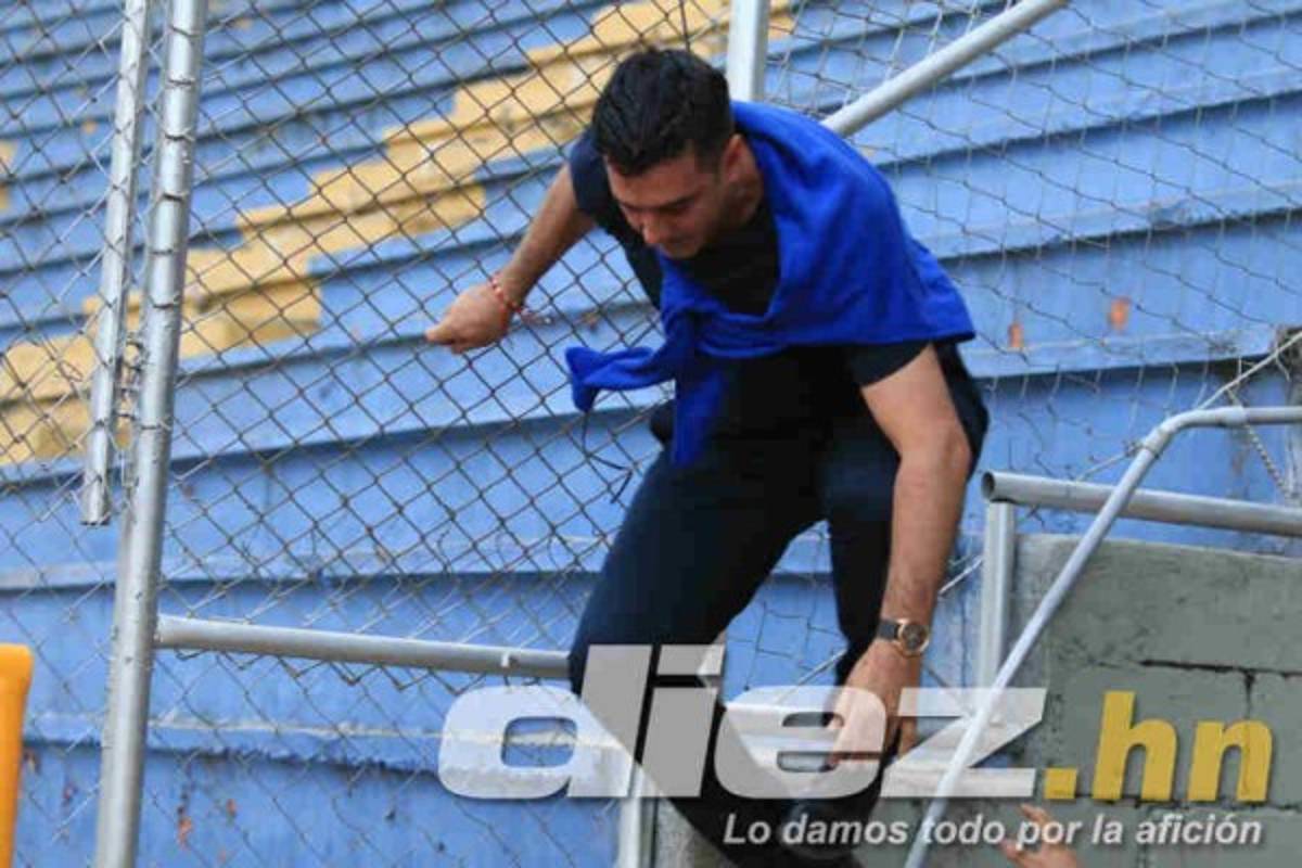 ¡Agarren a ese ciclón! Así festejó Motagua la eliminación del Olimpia