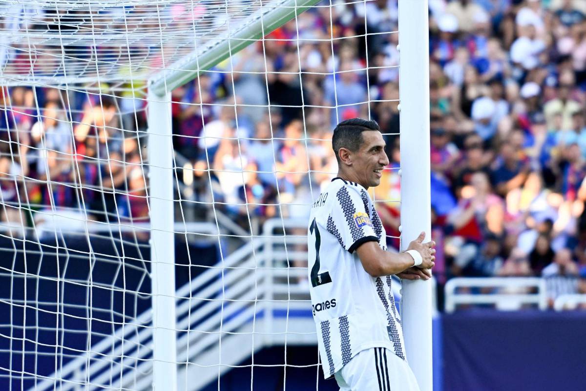 El sueñito de Dembelé, abrazo de Di María al poste y un baile de Kean: Así se vivió el Barcelona vs Juventus en Estados Unidos