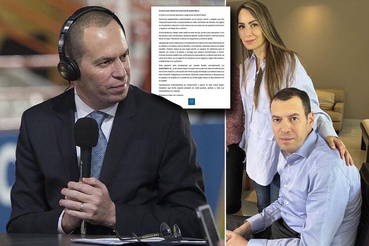 Familia del periodista André Marín tomó una crucial decisión tras su muerte: comunicado oficial