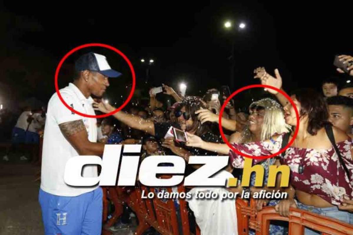 FOTOS EN CHOLOMA: El baile de Pinto, la selfie de Costly y el hombre vestido de mujer