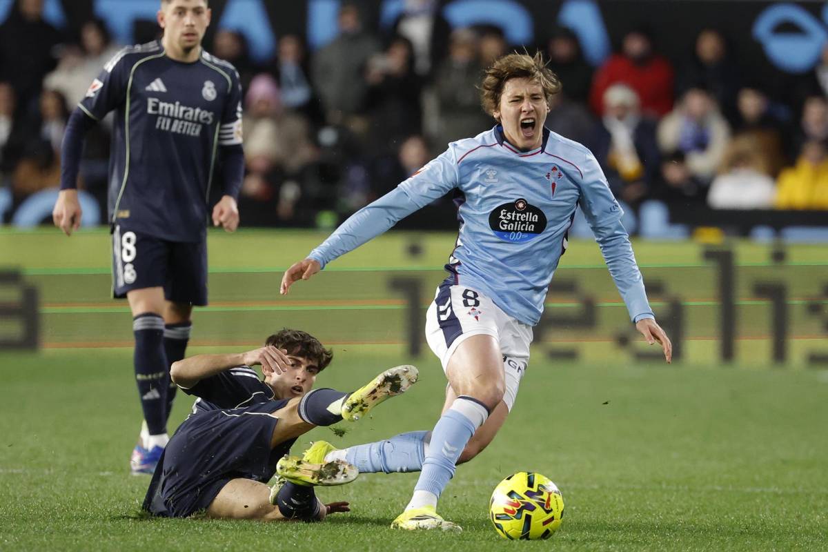 ¿Robo al Celta? La roja y el penal que reclamó el Real Madrid; aclarada la polémica en el gol del triunfo al 95'