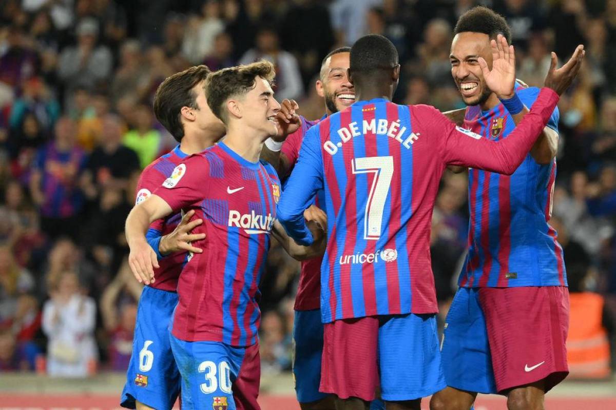 Barcelona se consolida en el segundo lugar de la Liga de España.