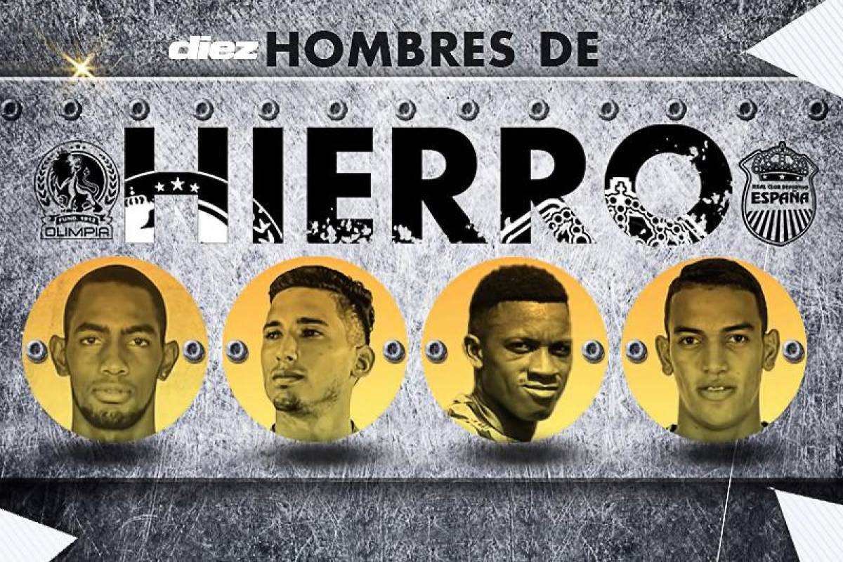 Los hombres de hierro: Estos son los futbolistas de Olimpia y Real España que más han jugado en el Apertura 2021