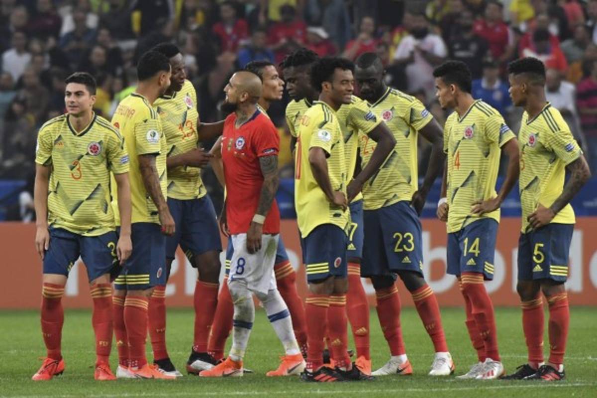 NO SE VIO EN TV: La tristeza de Colombia, la celebración de Alexis Sánchez a lo CR7 y el júbilo de Chile  