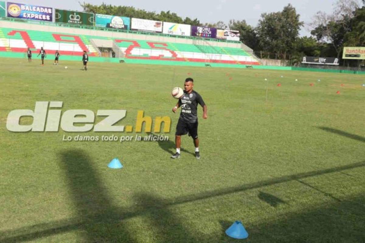 FOTOS: Así fue el primer entreno de Mario Martínez con el Marathón