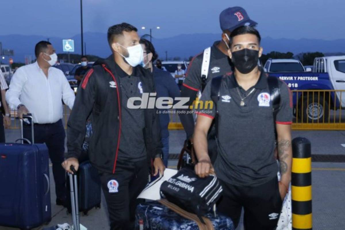 ¡Quieren marcar historia! Las postales de la partida de Olimpia para el juego ante América en el Azteca