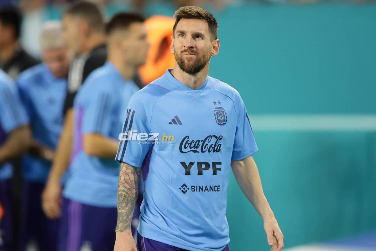 NO SE VIO EN TV del Argentina-Honduras: La bronca entre De Paul y Deiby, las selfies de Denil Maladonado y la petición a Messi con el Barcelona