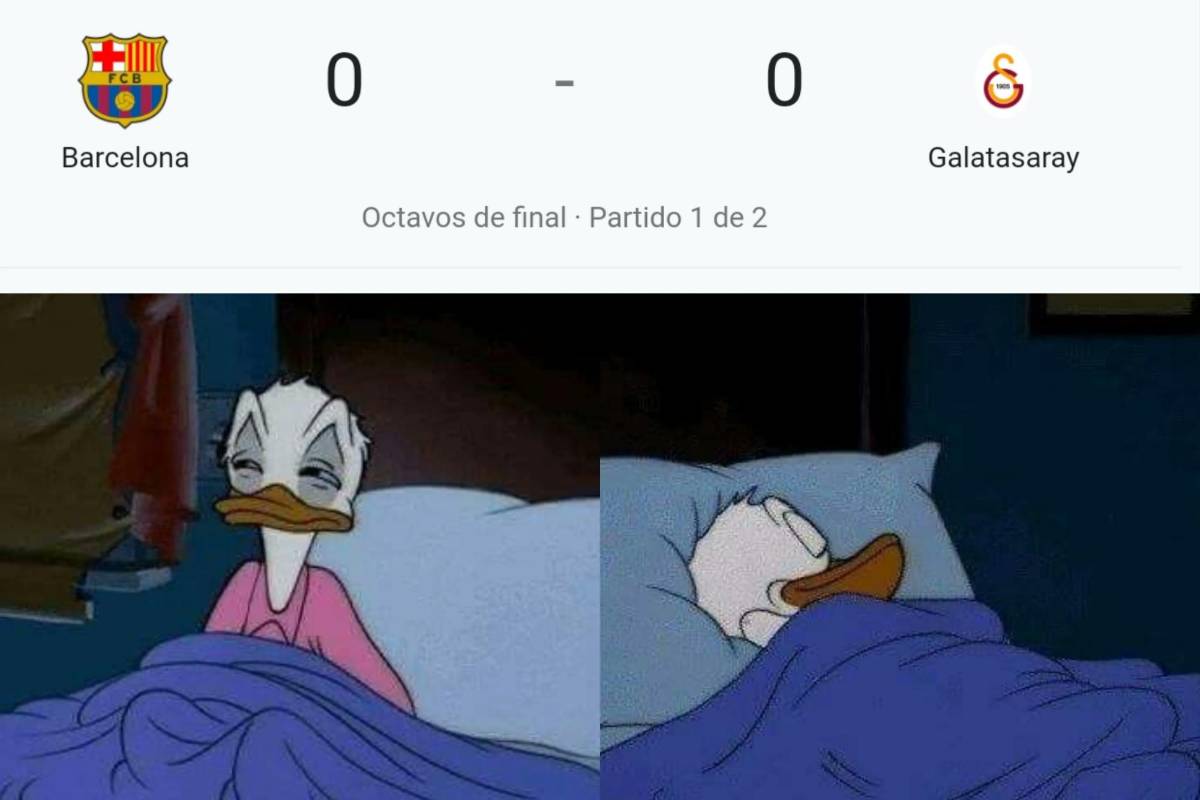 Se ríen de la “xavineta”: Los memes no perdonan al Barcelona tras empatar en la Europa League con Galatasaray
