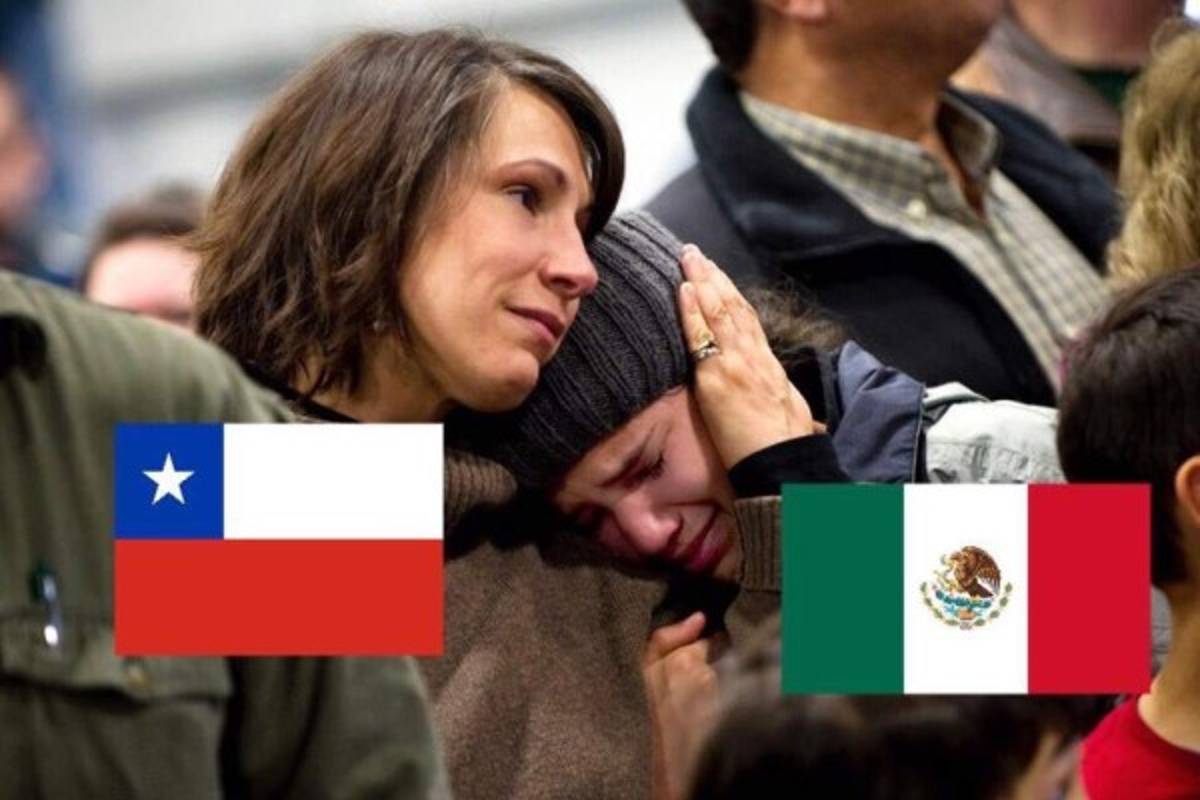 Los memes que dejó la aplastante derrota e México ante Chile