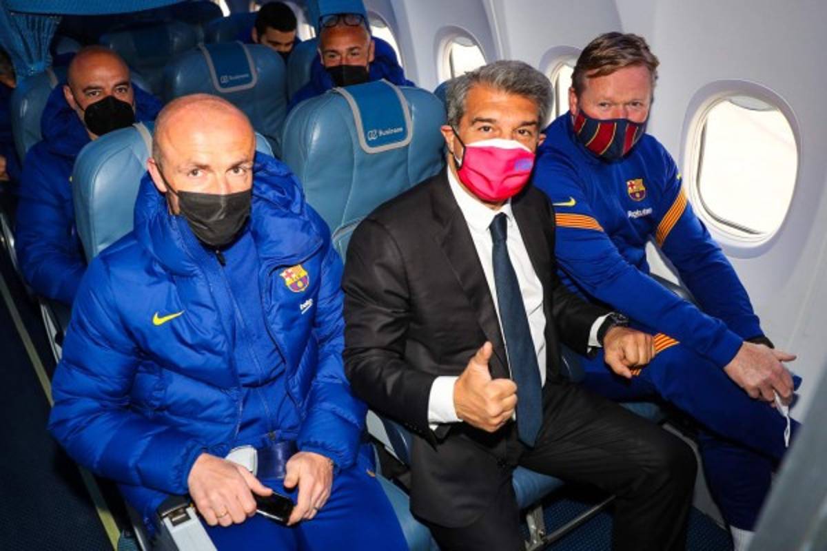 Messi con fiel acompañante y los dos regresos: Así fue la llegada de Barcelona a Madrid para el Clásico español