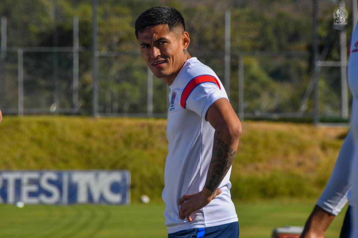 ¿Con Andy Nájar? Olimpia y su poderoso 11 titular con el que saldría en el clásico ante Real España en el Olímpico