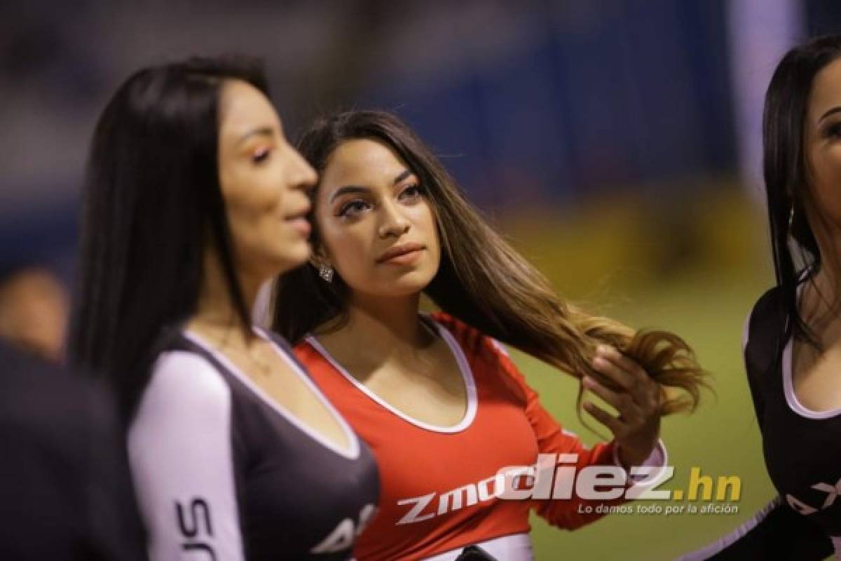 ¡Mamitas! La semifinal entre Real España y Olimpia se llenó de chicas lindas