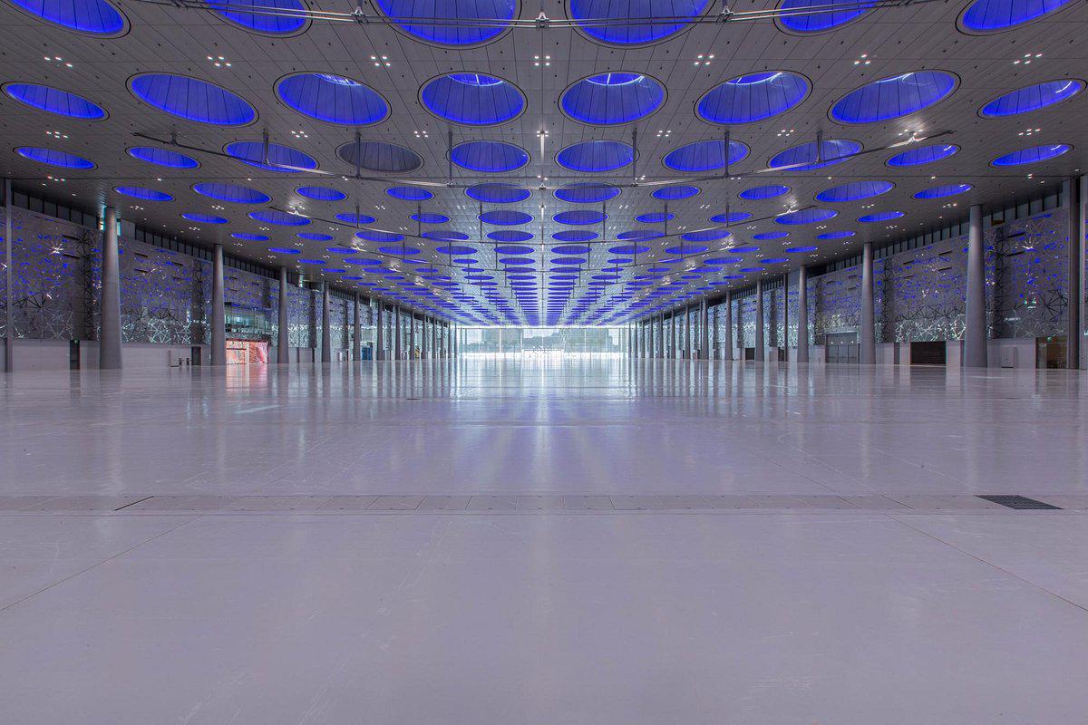 Escenario futurista: así es el Centro de Exposiciones y Convenciones de Doha, donde se celebrará el sorteo del Mundial de Qatar