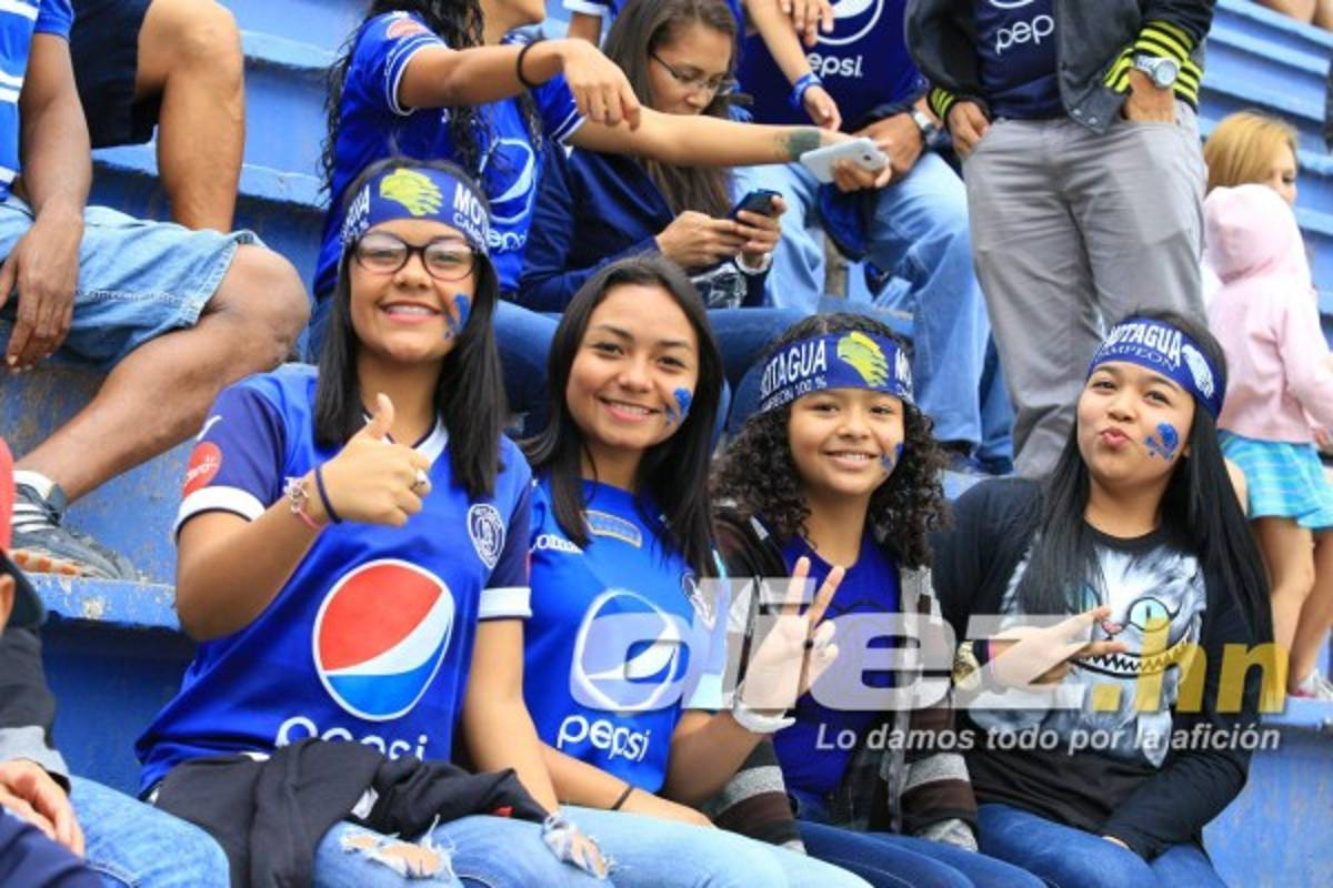 FOTOS: La final del fútbol de Honduras estuvo lleno de bellas mujeres