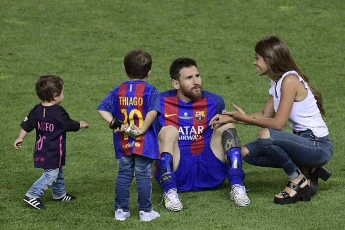 Neymar, Mbappé y hasta Cristiano Ronaldo: Los impensados ídolos de los hijos de Lionel Messi