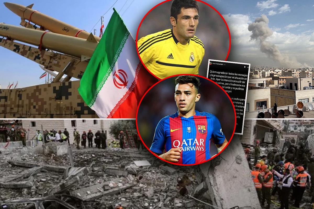 Los exjugadores del Barça y Real Madrid que huyeron de Irán por el conflicto con USA: No he podido comunicarme con él