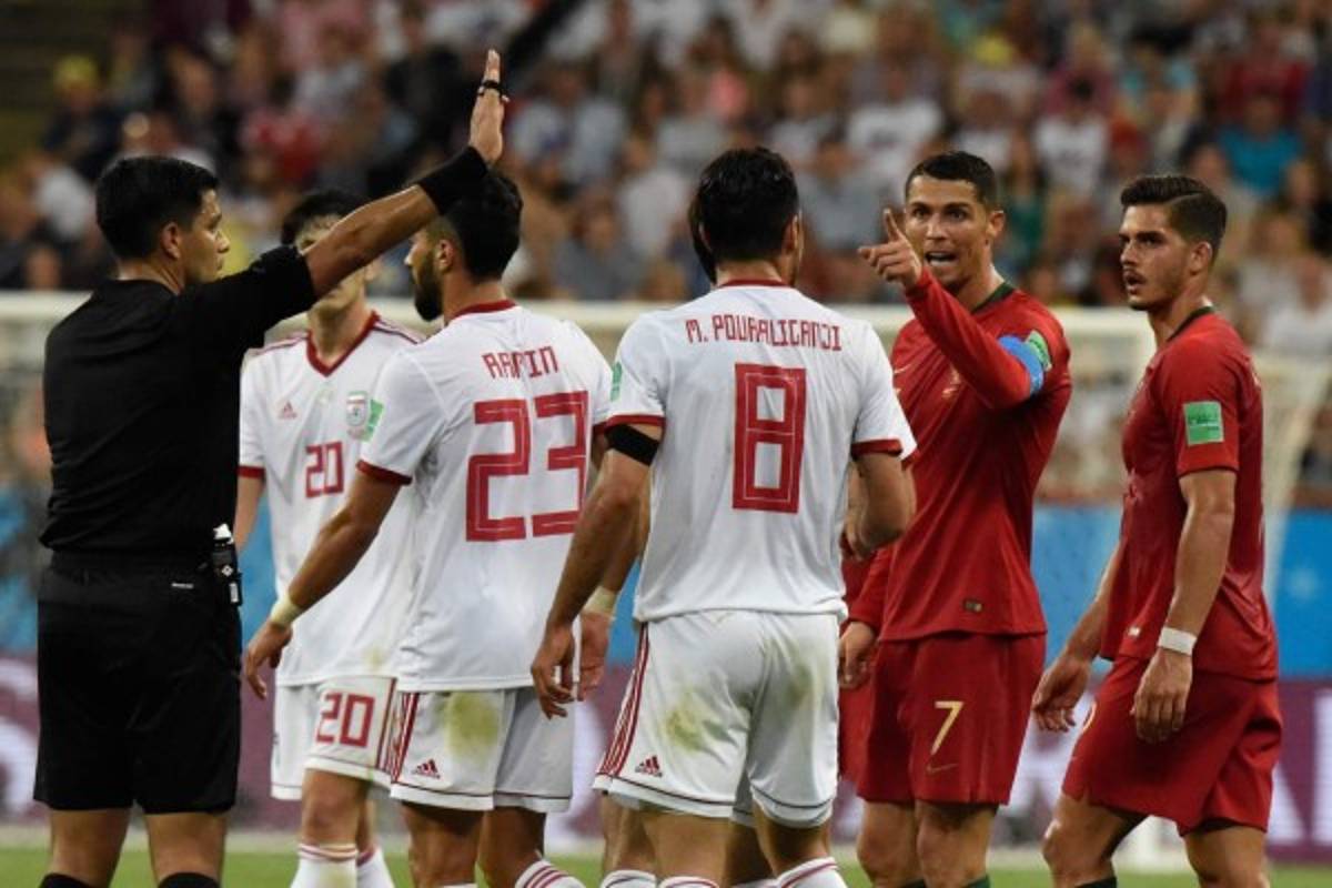 NO SE VIO EN TV: El desgarrador llanto y la riña que se armó al final del Portugal-Irán en Rusia 2018