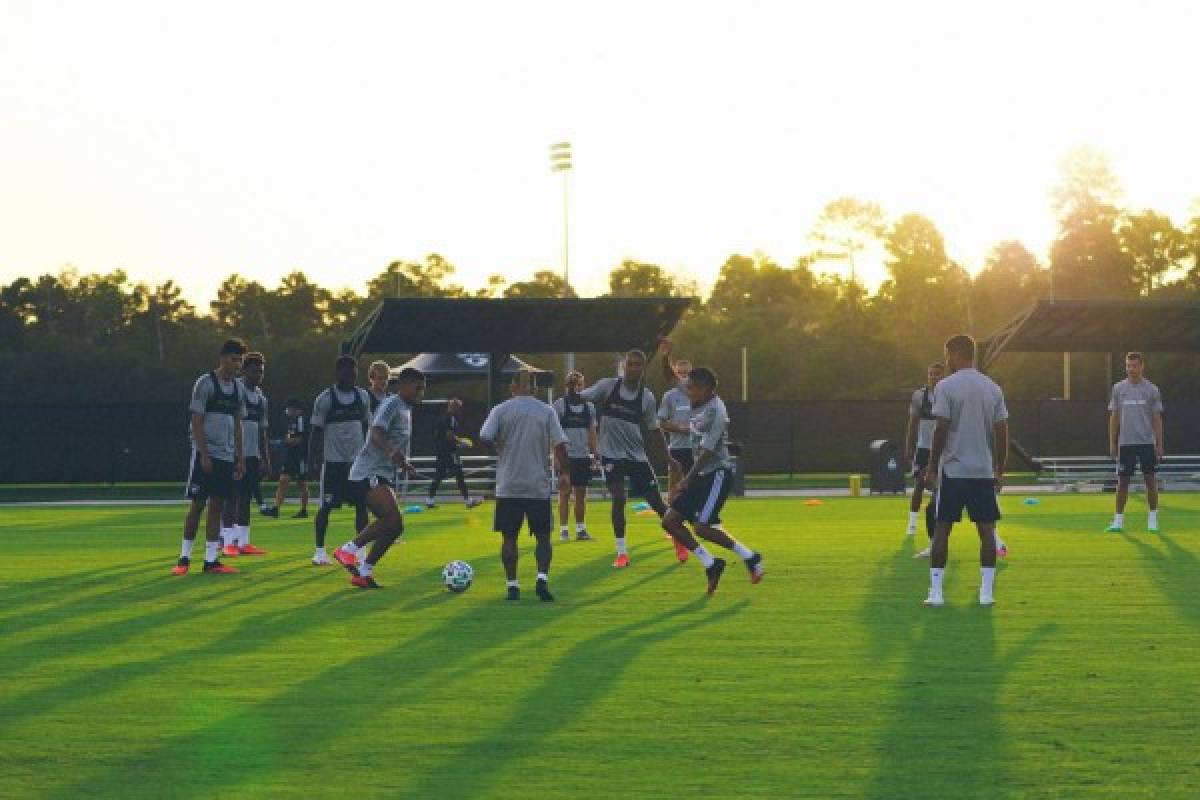 Fotos: Así se prepara la legión hondureña para el reinicio de la MLS en Florida