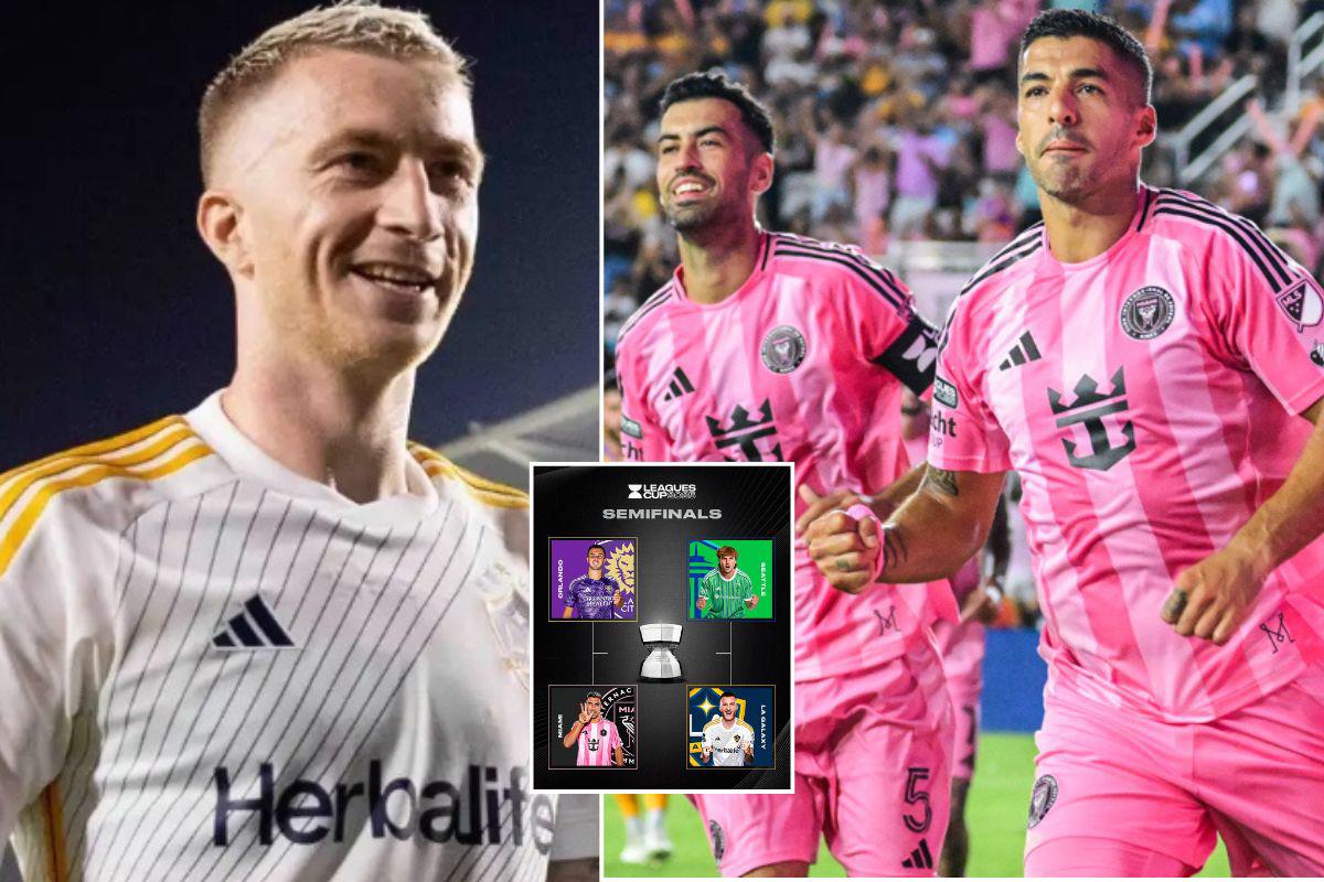 Leagues Cup 2025: equipos de la MLS echaron a los mexicanos y así se jugarán las semifinales del torneo