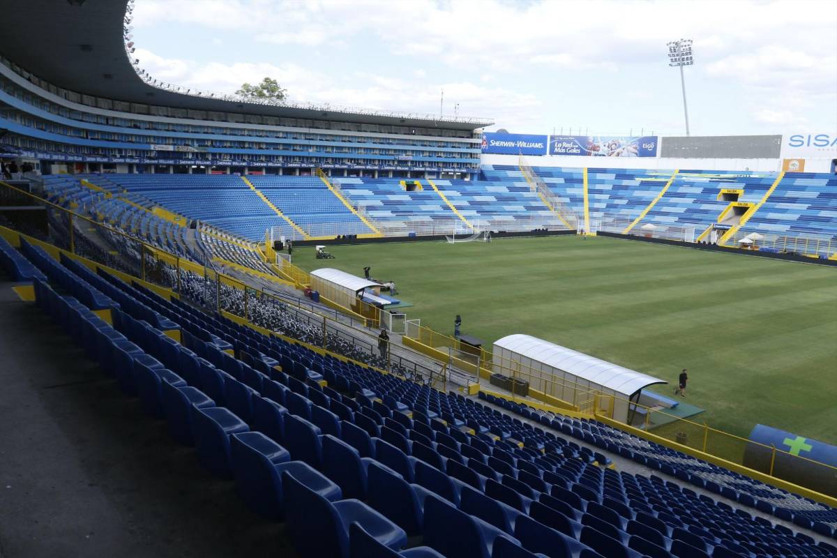 ¡Remodelado y embellecido por Messi! Así luce el Estadio Cuscatlán para la visita del Inter Miami a El Salvador