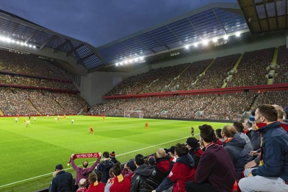 Así será el nuevo Anfield del Liverpool: Para más de 60 mil personas por $78 millones