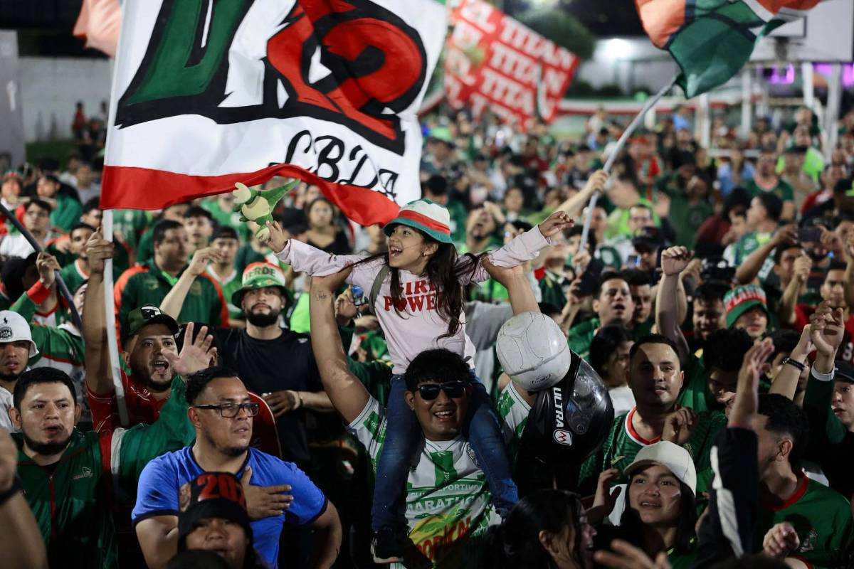 Marathón celebró el centenario del club junto a su afición y con sorpresota incluida de Orinson Amaya, su presidente