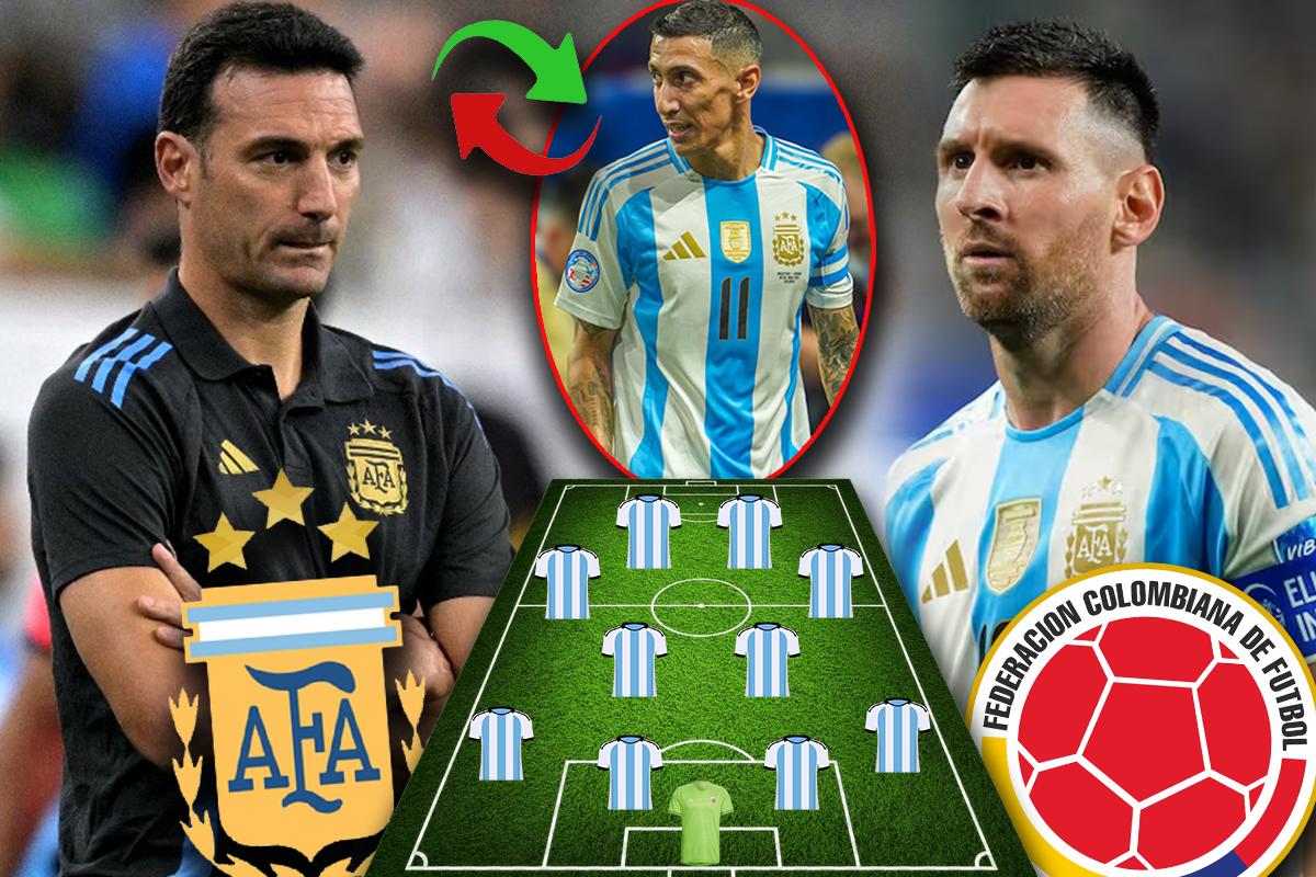 Alineación de Argentina para enfrentar a Colombia en la final de Copa América 2024: ¡van por la Triple Corona!