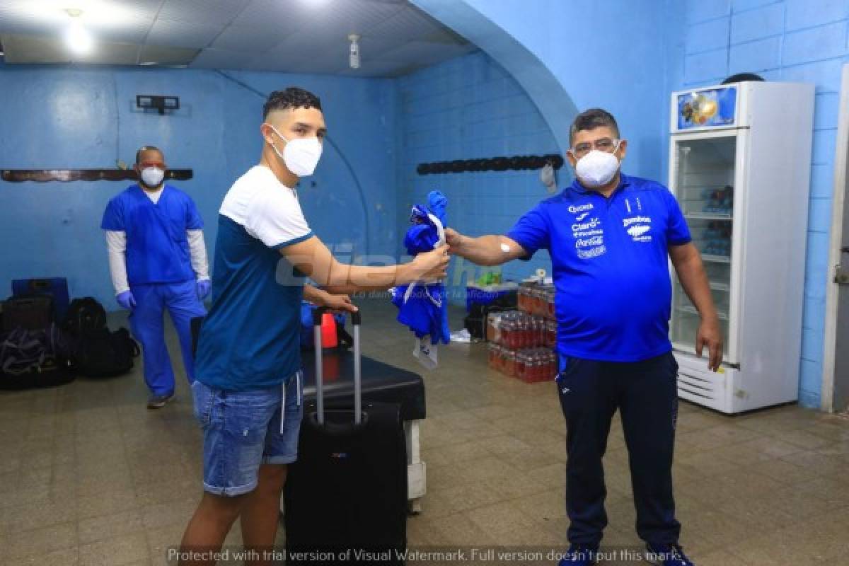 Bajo estrictas medidas de bioseguridad, Selección Sub-20 de Honduras vuelve a los entrenos