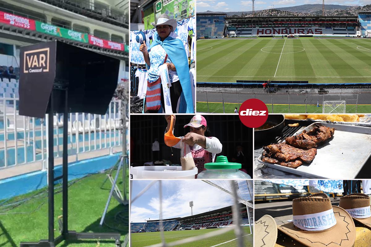El ambiente que se vive en las horas previas al Honduras-México: ¿a qué horas abren los portones en el Nacional?
