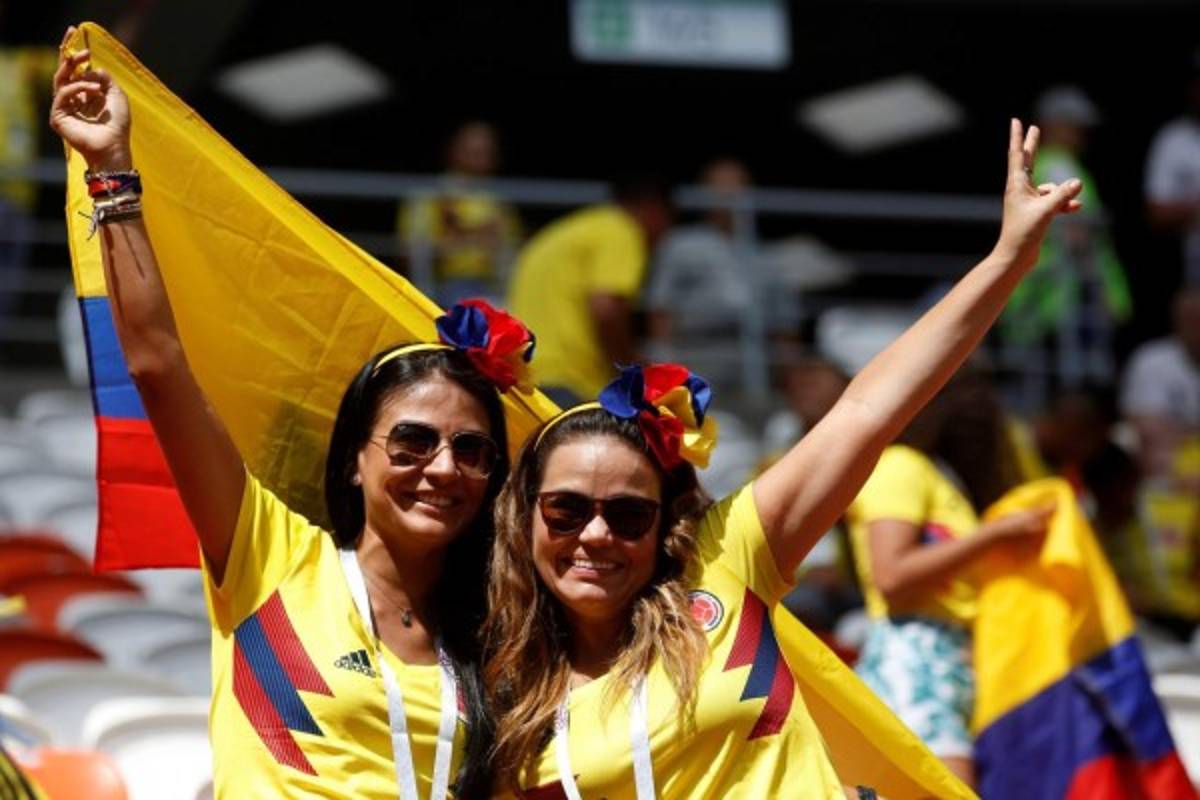 FOTOS: Las bellas chicas colombianas enamoran en el Mundial de Rusia