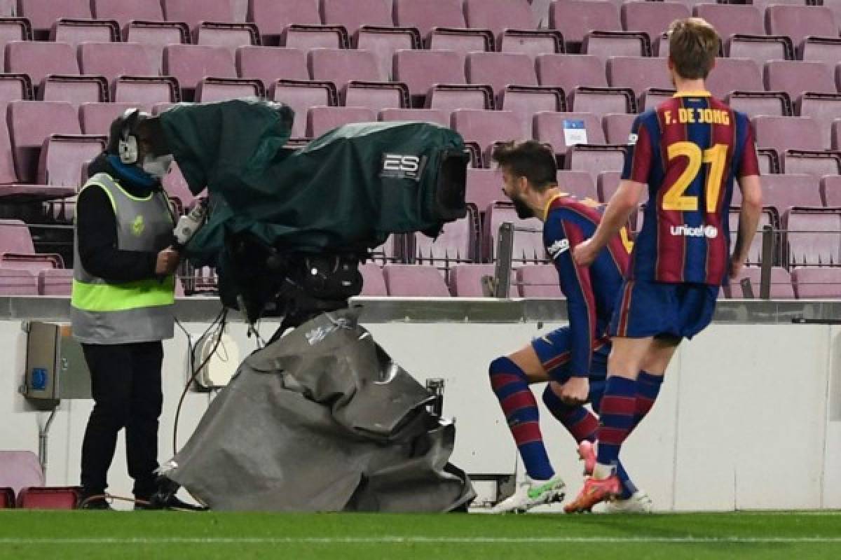 Lo que no se vio en TV: El abrazo y felicidad de Messi tras la remontada ¿Y si ya no se va del Barcelona?